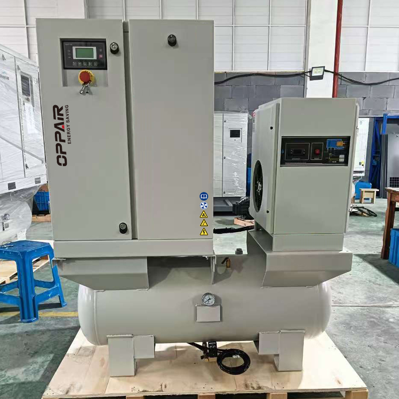 High Quality tank mounted oil free scroll air compressor 5.5kw 3.7kw 2 ...