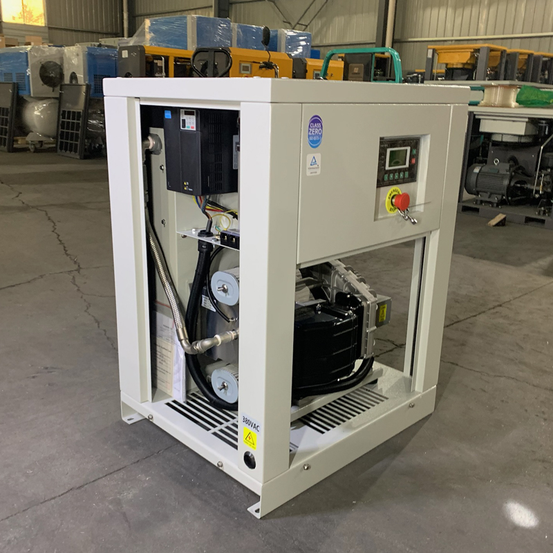 High Quality Belt Low Noise Screw Air Compressor 11kw 5.5kw 1.2m3/min ...