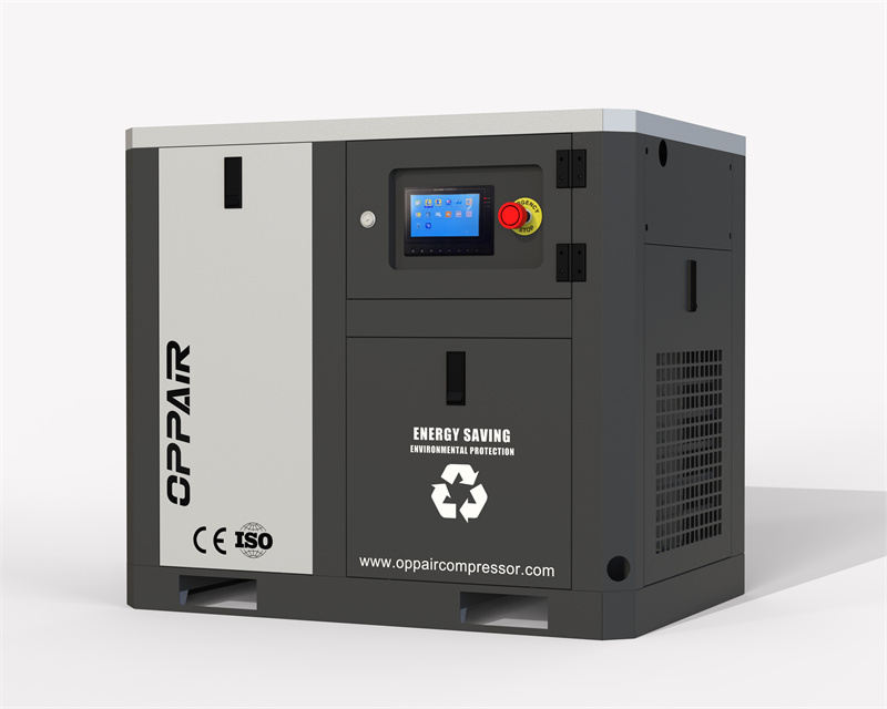 OPPAIR vsd CE certified 30hp 22kw screw type air compressors (4)